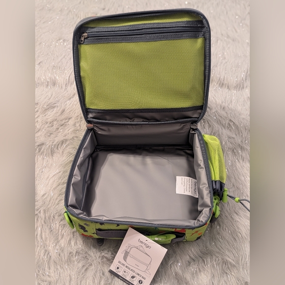 Bentgo Kids Dinosaur Insulated Lunch Bag & Lunch Box NWT - Picture 4 of 10
